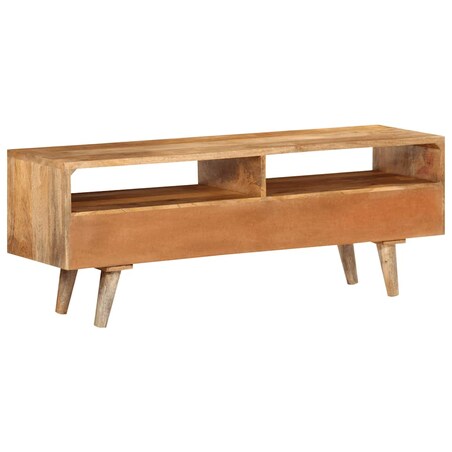 vidaXL Szafka pod telewizor, 110x30x41 cm, lite drewno mango