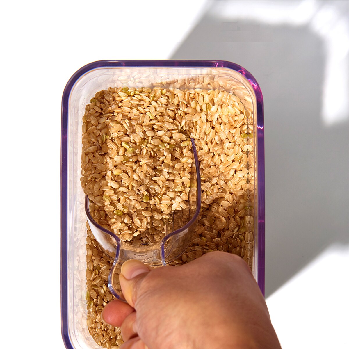 Zestaw 3 pojemników kuchennych prostokątnych Pop, Oxo