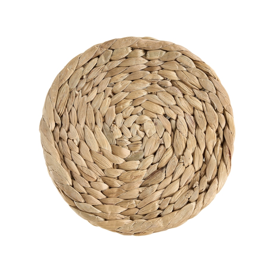 Zestaw 3 koszy na kwiaty z hiacyntu wodnego jasny RONQUIL