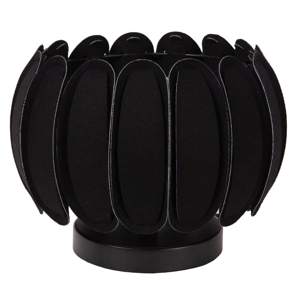 Filcowa lampka nocna Spencer 34545/81/30 Lucide czarna