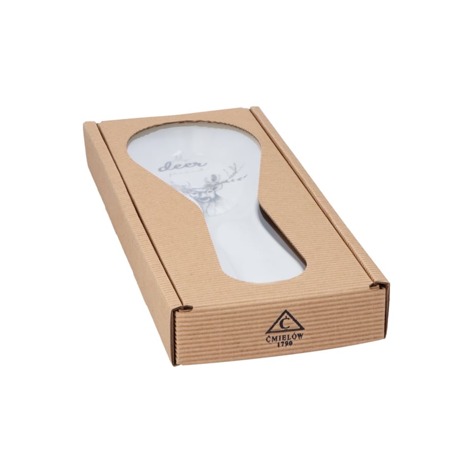 Łyżka podstawka Jelonek czarny G537