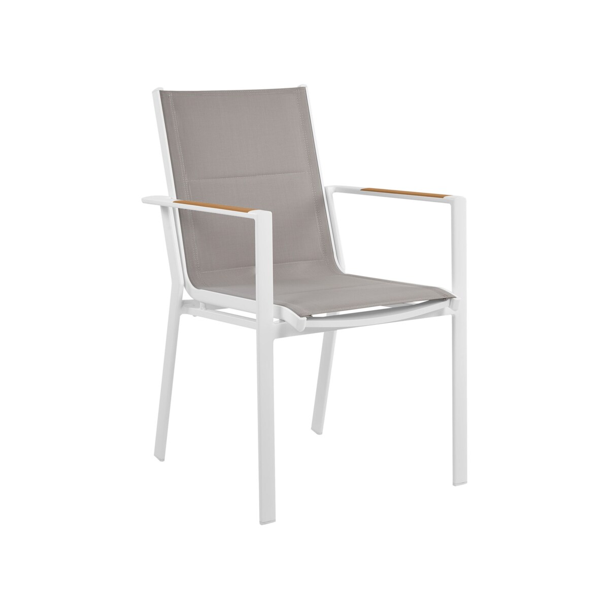 Zestaw ogrodowy dla 6 osób VALCANETTO/BUSSETO Metal Szary