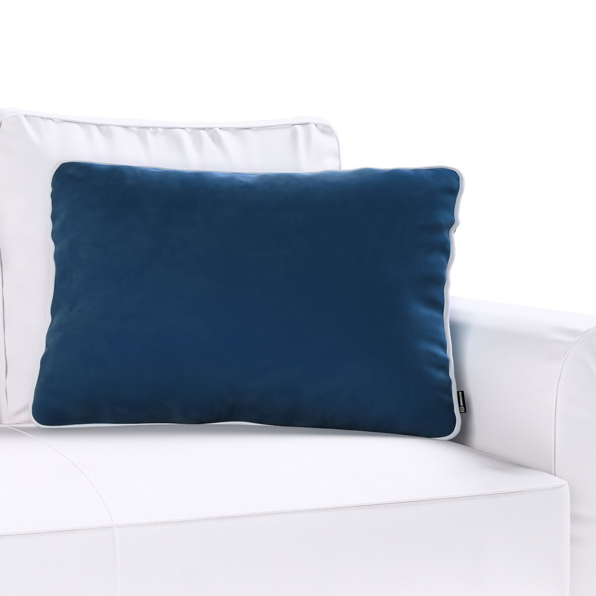 Poszewka Laura na poduszkę prostokątna 60 x 40 cm 60x40 granat