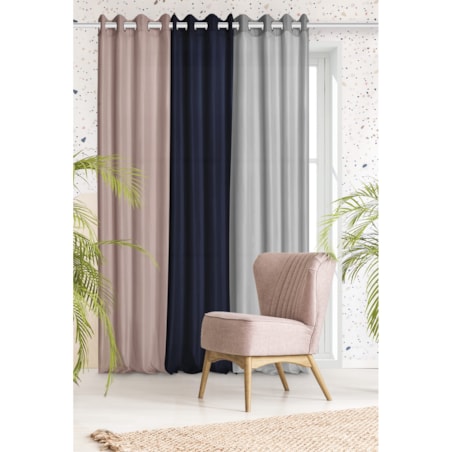 Butelkowa Zieleń Zasłona do Kuchni na Taśmie 140 x 175 do Salonu Sypialni