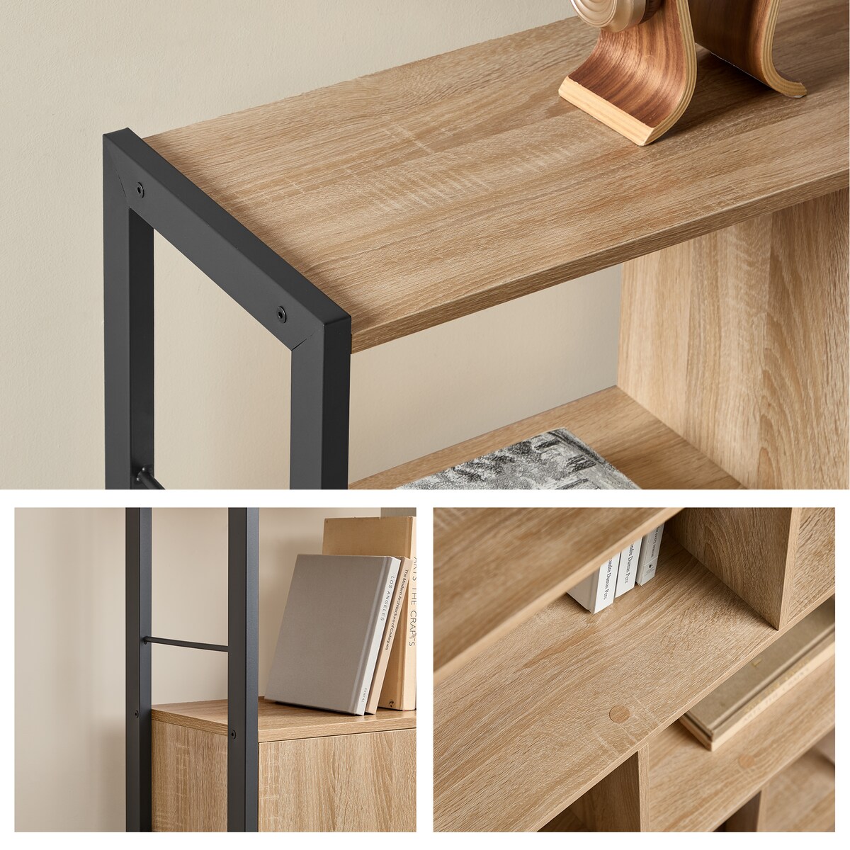 REGAŁ NA KSIĄŻKI, KWIATY - SONOMA