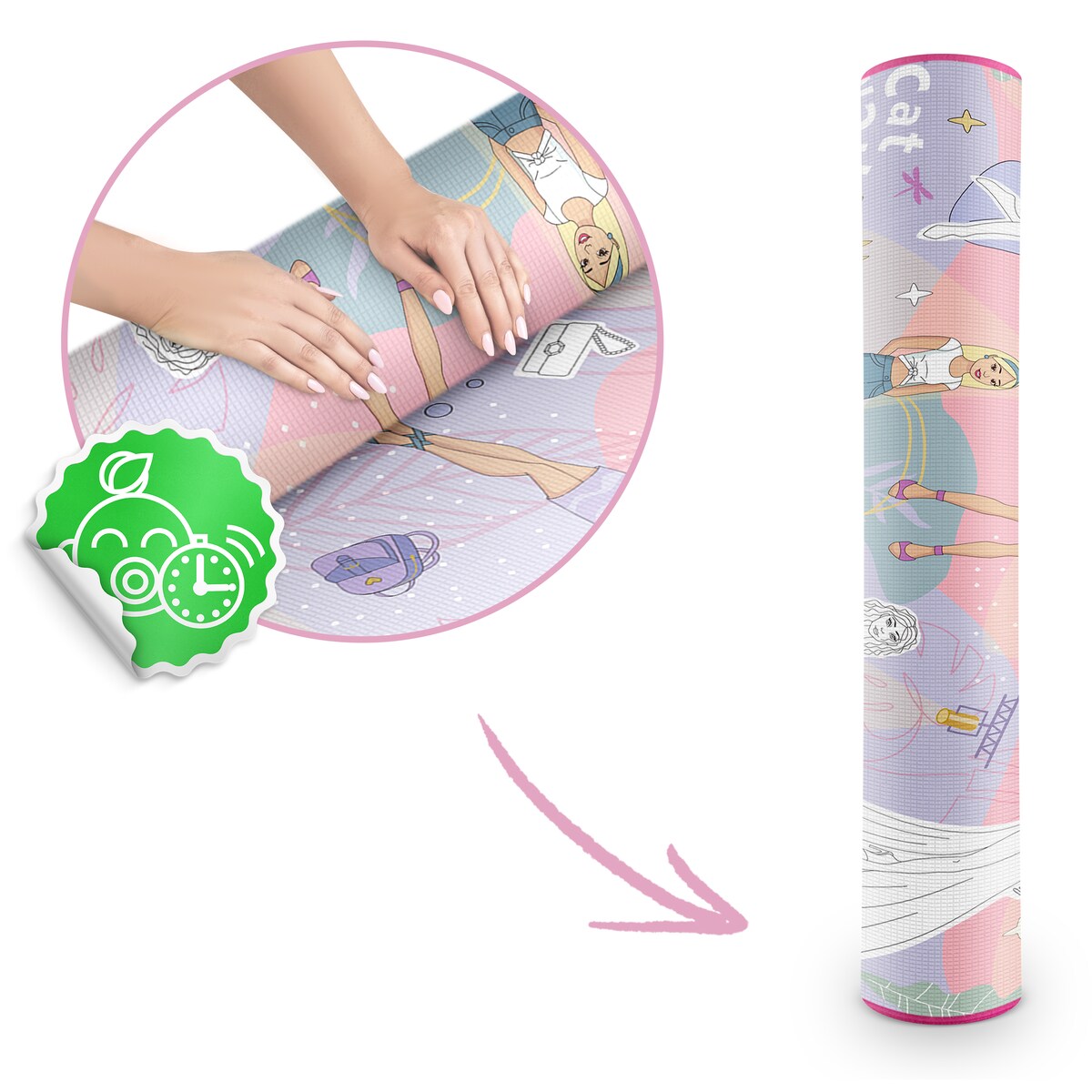 Mata edukacyjna piankowa dywan do malowania 92x120 cm zmywalna Ricokids