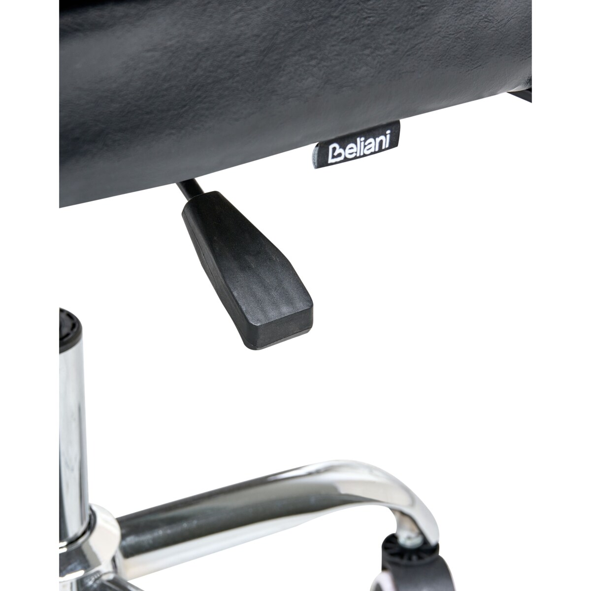 Krzesło obrotowe TUCSON Ekoskóra Czarny