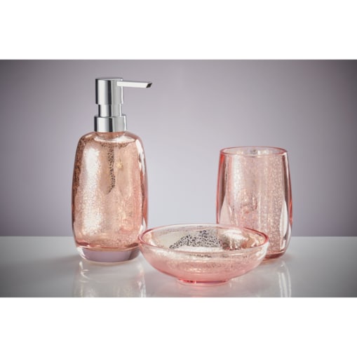 Kleine Wolke Mercury Dozownik do mydła różowy / złoty