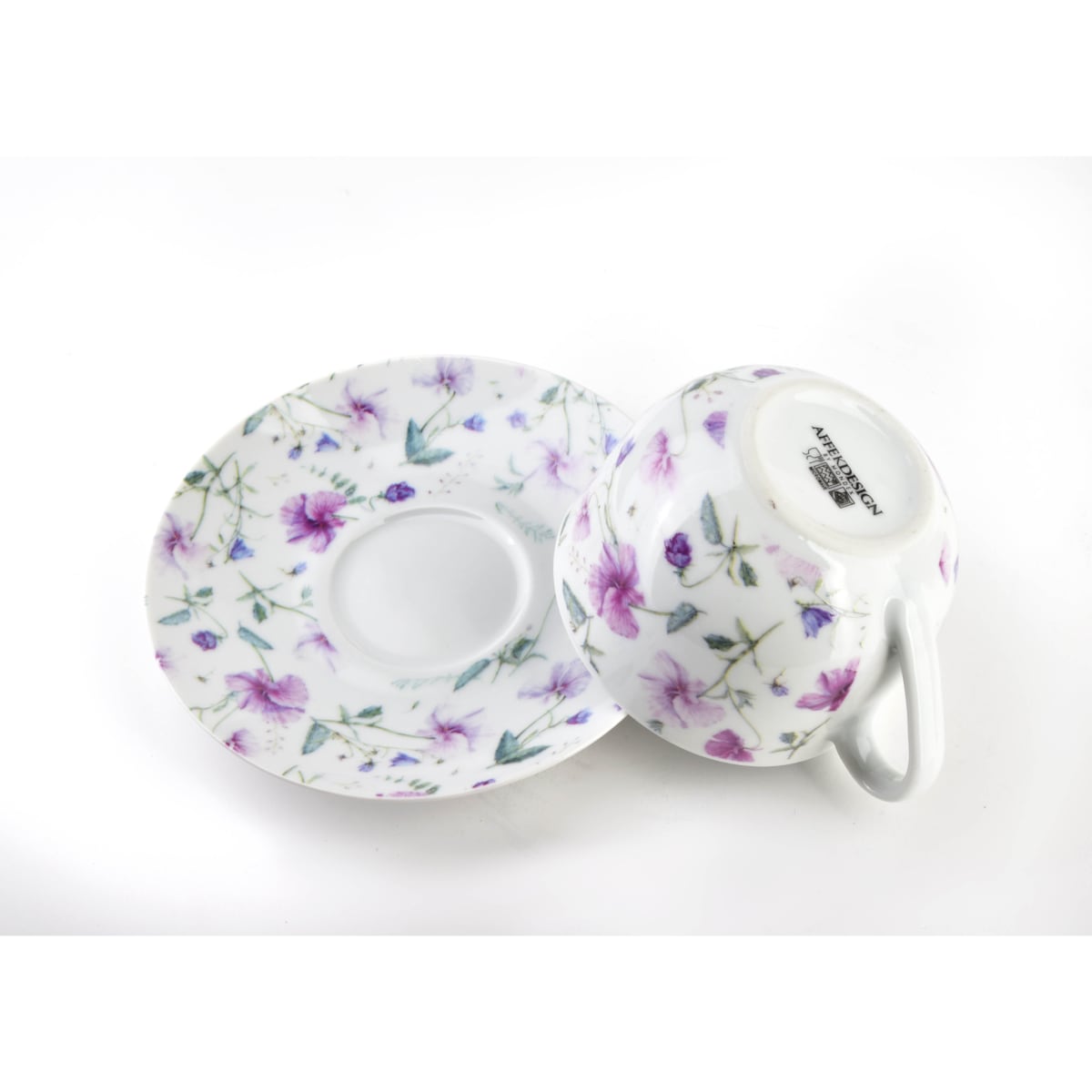 JOY Komplet 2 filiżanek ze spodkiem 245ml
