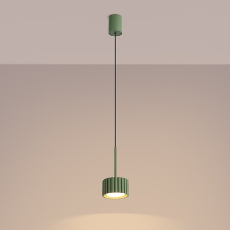 Lampa wisząca AURA 1 szałwiowa Gx53