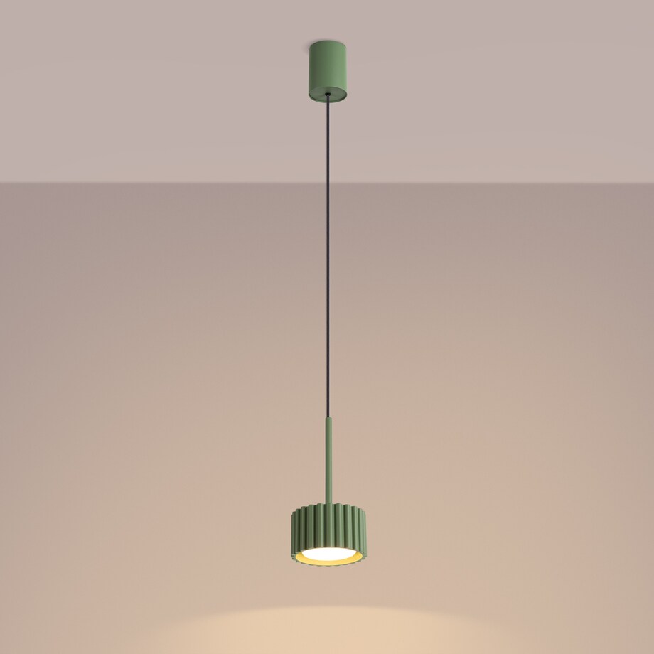 Lampa wisząca AURA 1 szałwiowa Gx53