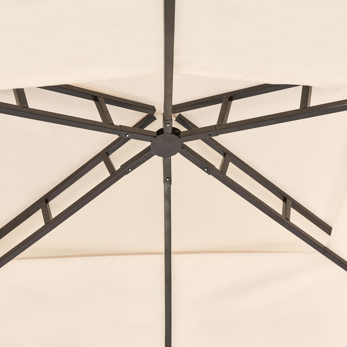 Pawilon ogrodowy NARO Metal 240 cm 148 cm Beżowy