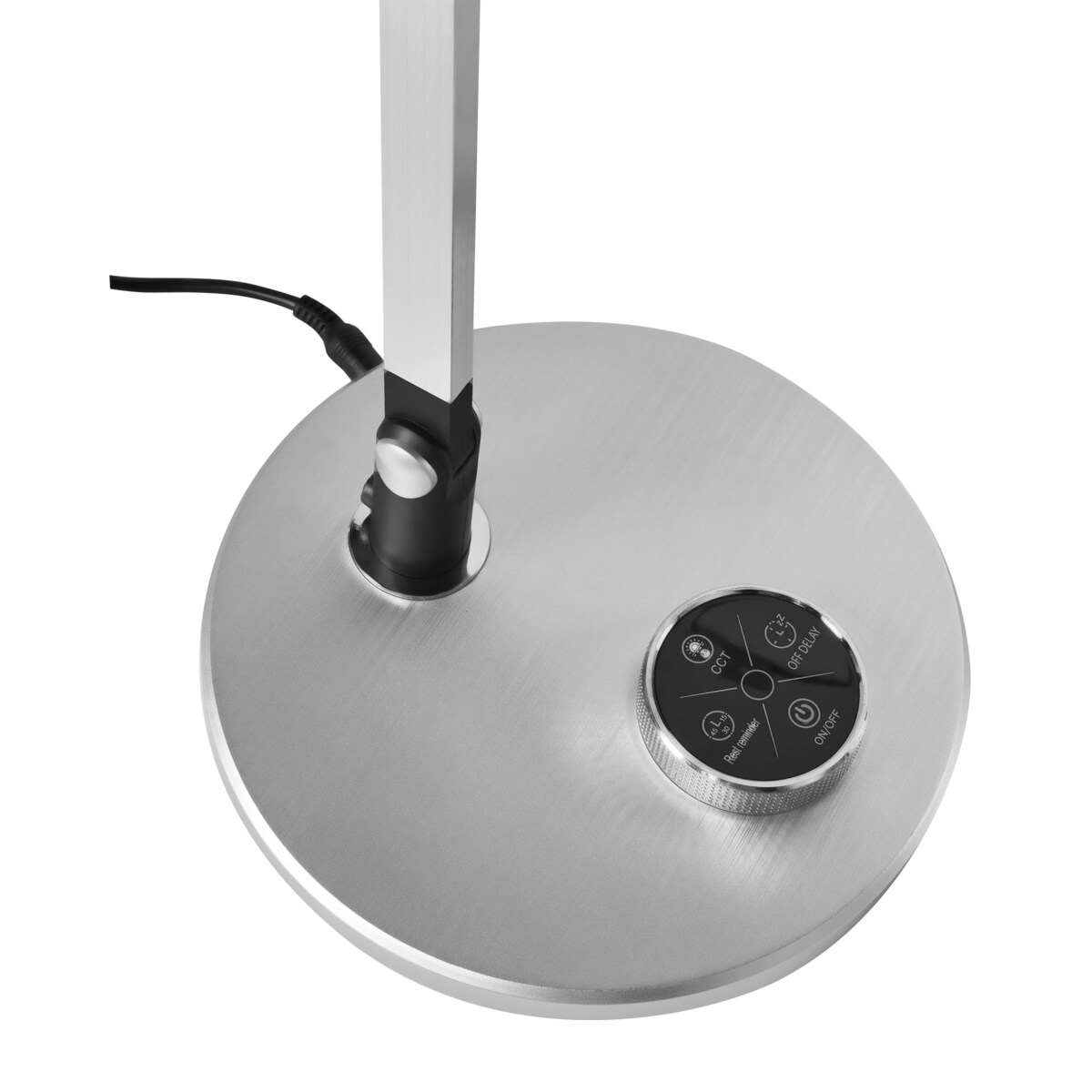 Lampa biurkowa LED HYDRUS Ze ściemniaczem Srebrny