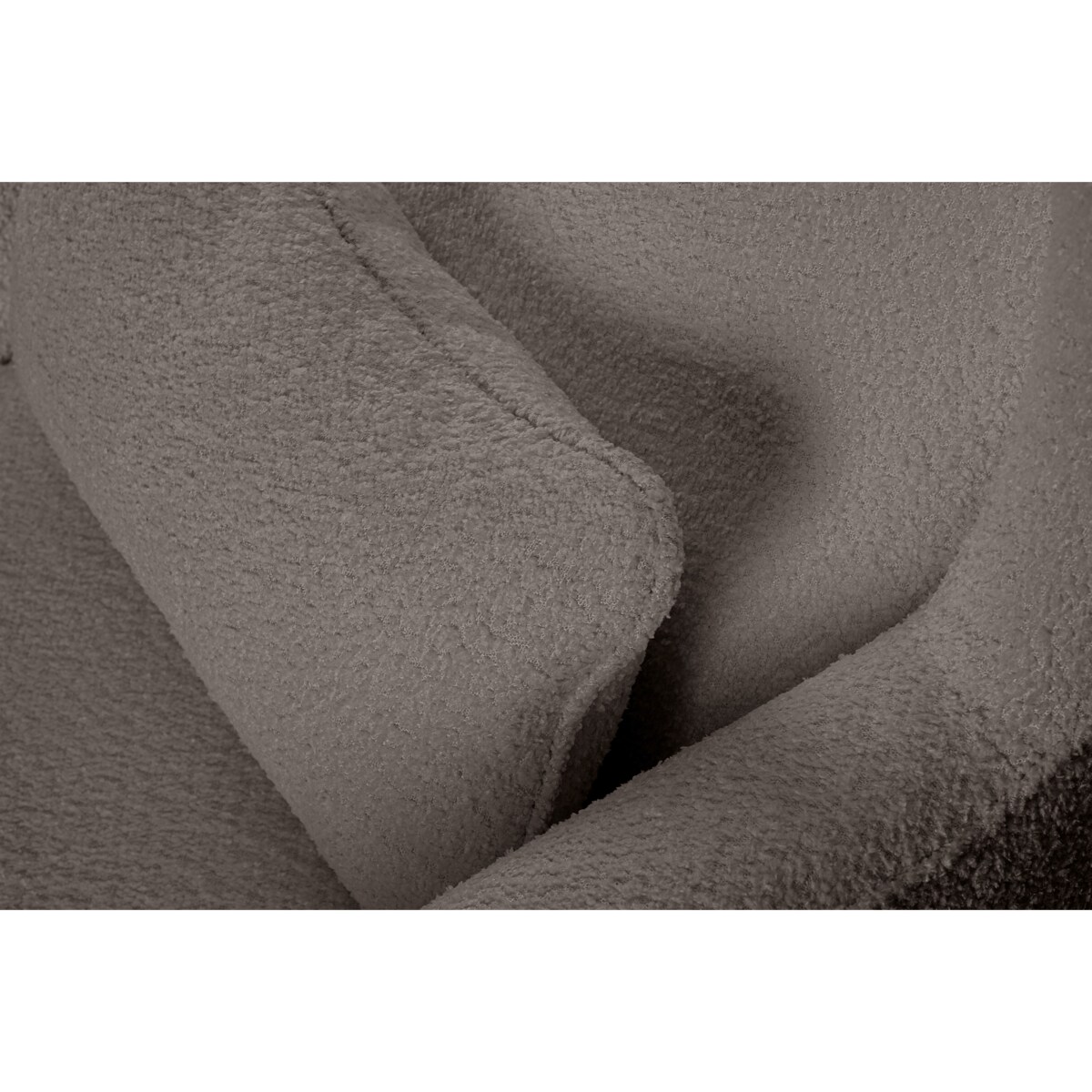 KONSIMO STRALIS Fotel + puf, kolor Beżowy