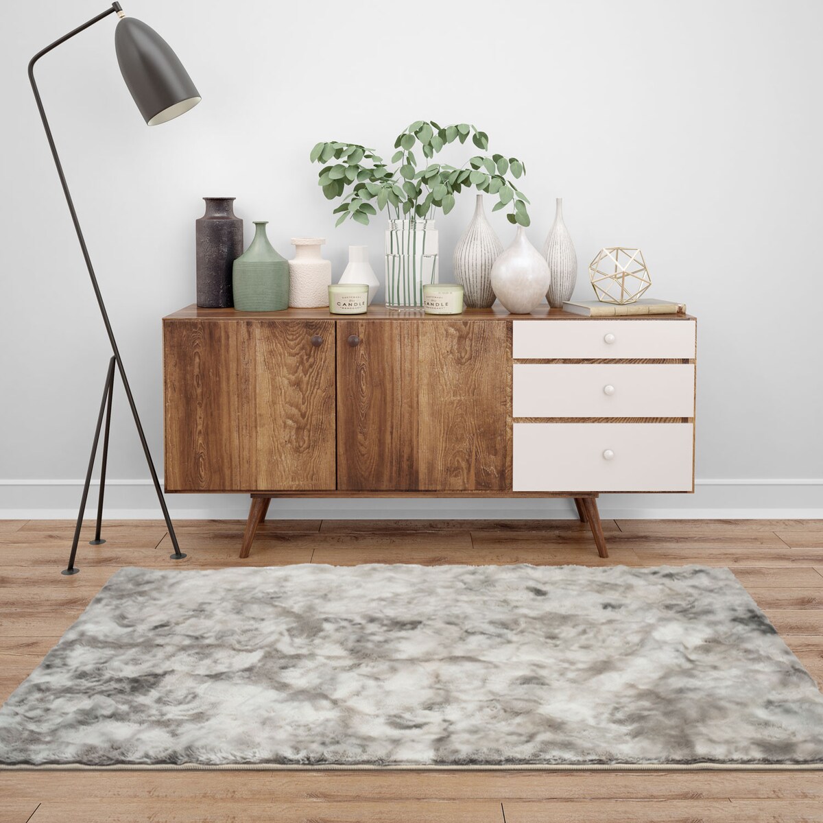 Dywan Rabbit z efektami iryzującymi Tolero 5000 Beż 160x230