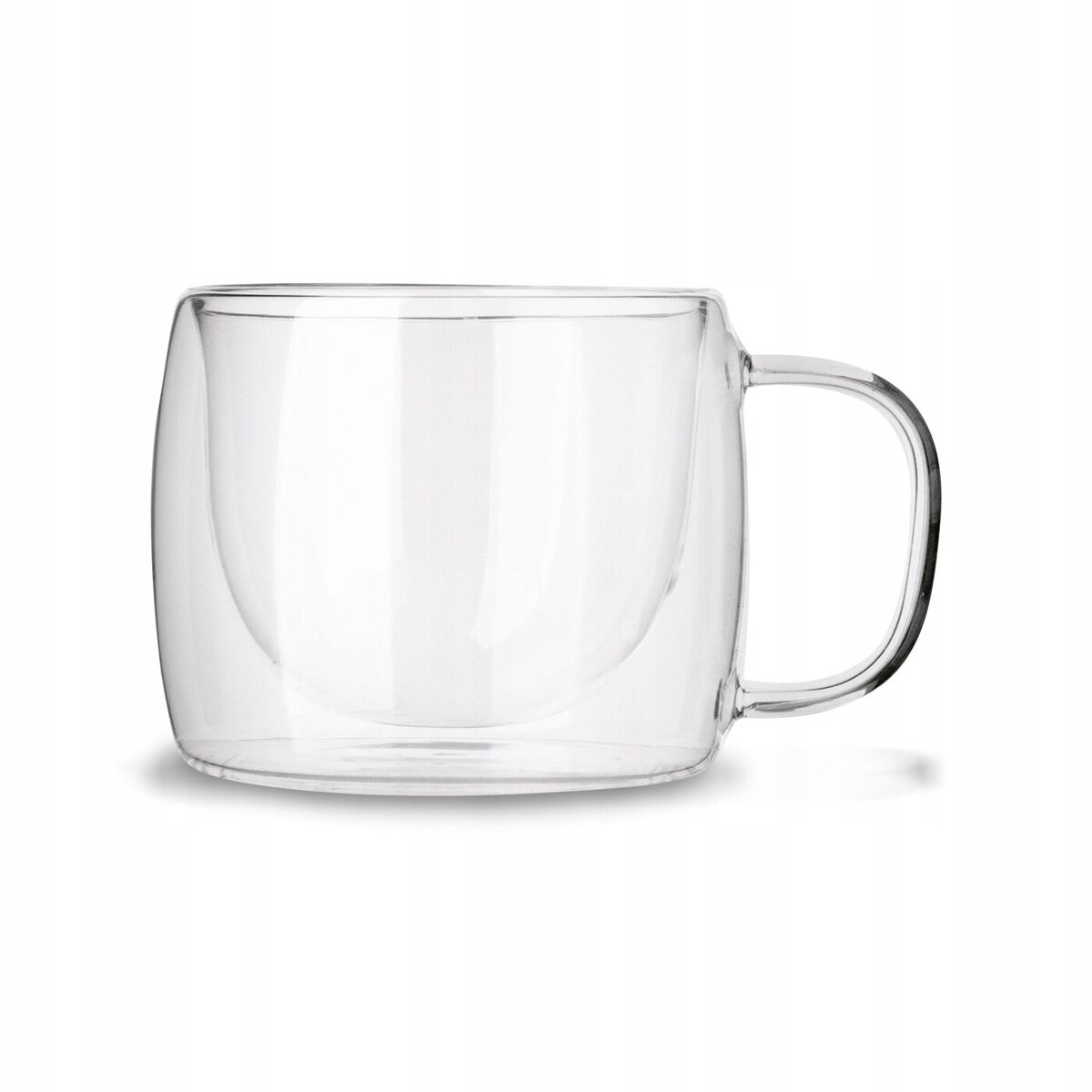 SZKLANKI FILIŻANKI na kawę herbatę PODWÓJNA ŚCIANKA termiczne 2x 350 ml