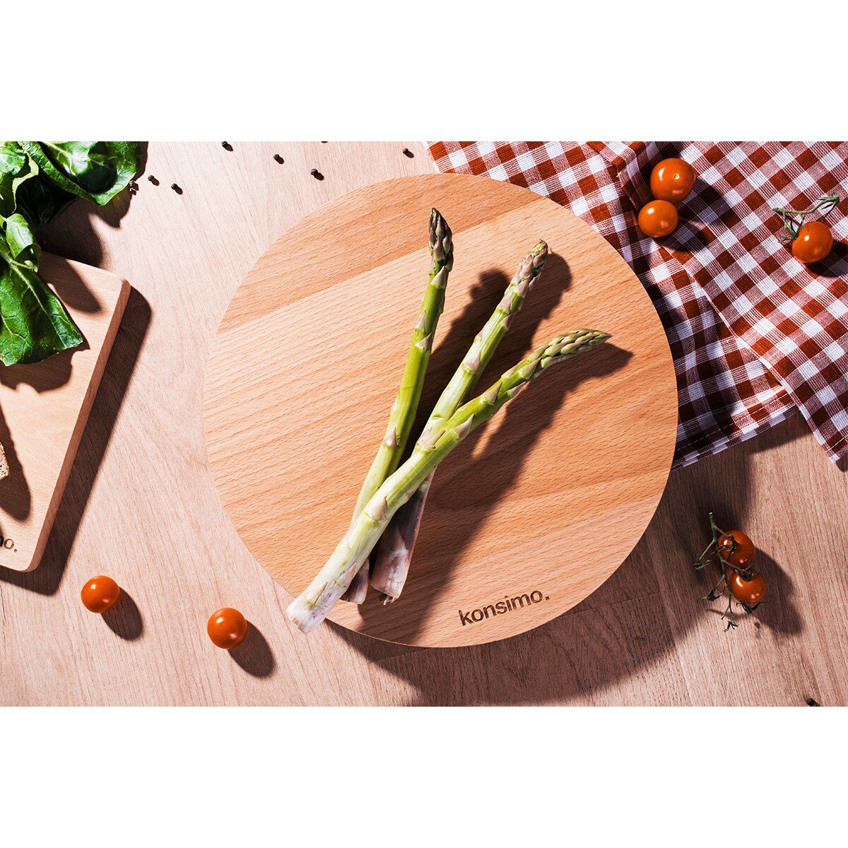 Konsimo ORIOLUS Deska obrotowa, brązowy