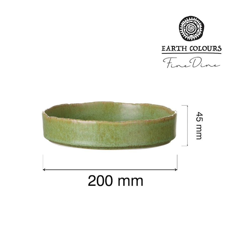 Talerz z wysokim rantem Edenic, 200mm