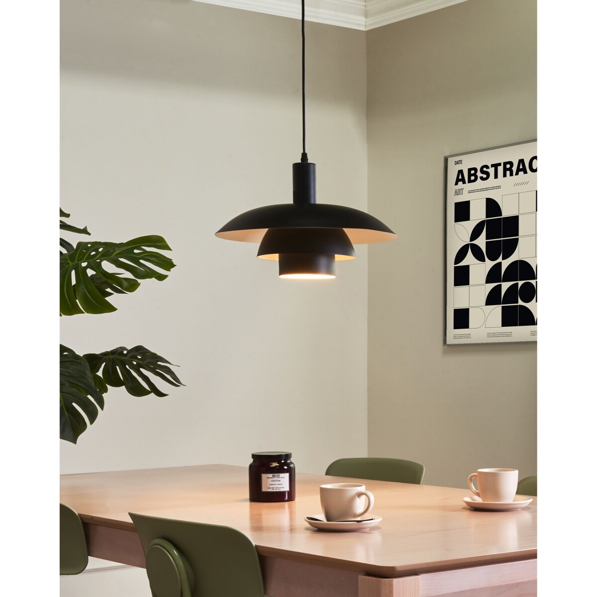Lampa wisząca HILBA Metal Czarny