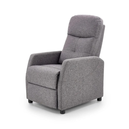 Fotel rozkładany FELIPE ciemnoszary