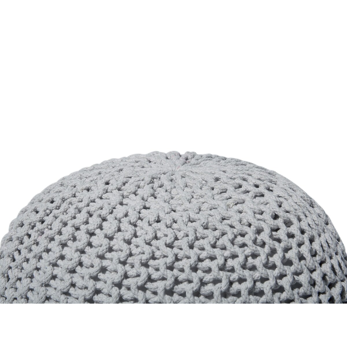 Puf 40 x 25 cm jasnoszary CONRAD