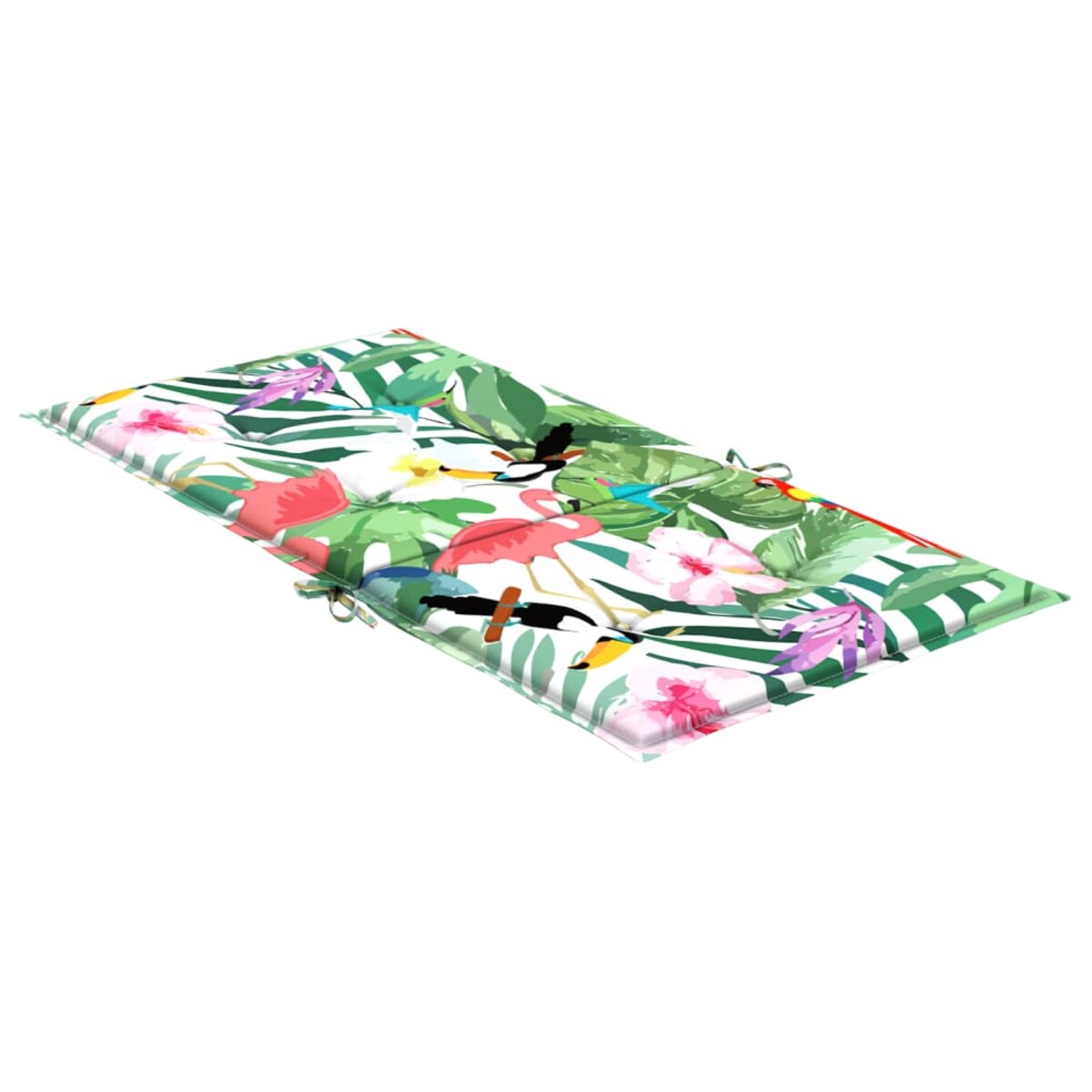 vidaXL Poduszki na krzesła z niskim oparciem, 2 szt., wielokolorowe