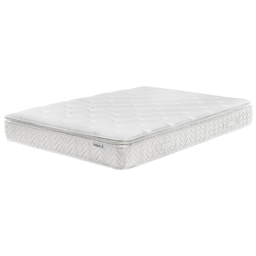 Materac kieszeniowy z pianką termoelastyczną AURA HYBRID PRO H2/3 średnio twardy 160 x 200 cm