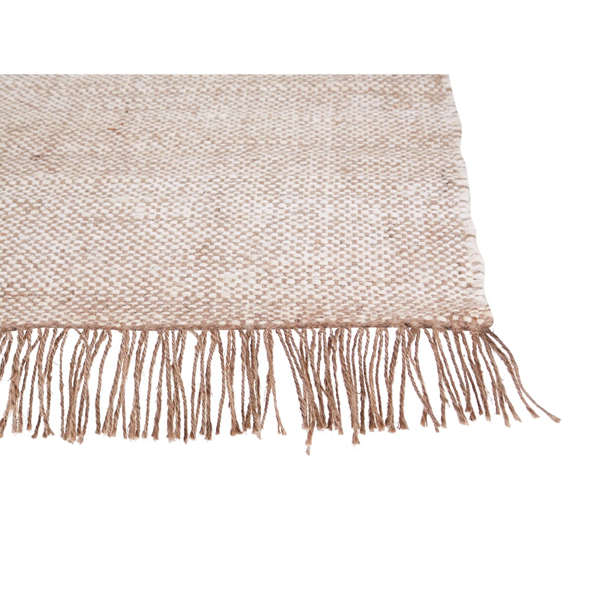 Dywan z juty 80 x 150 cm brązowy SAMLAR