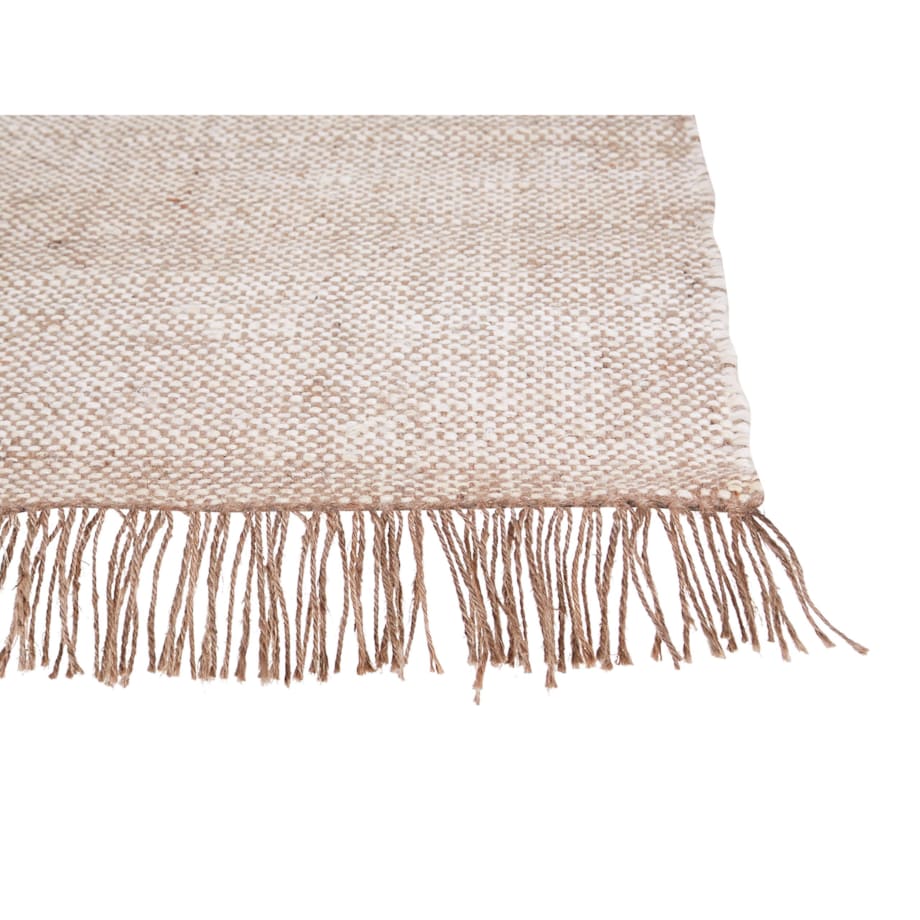 Dywan z juty 80 x 150 cm brązowy SAMLAR