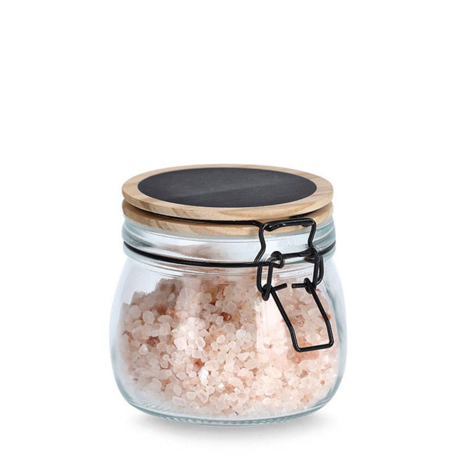 Szklany słoik z hermetycznym zamknięciem