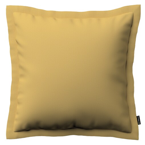 Dekoria Poszewka Mona na poduszkę 45x45 zgaszony żółty