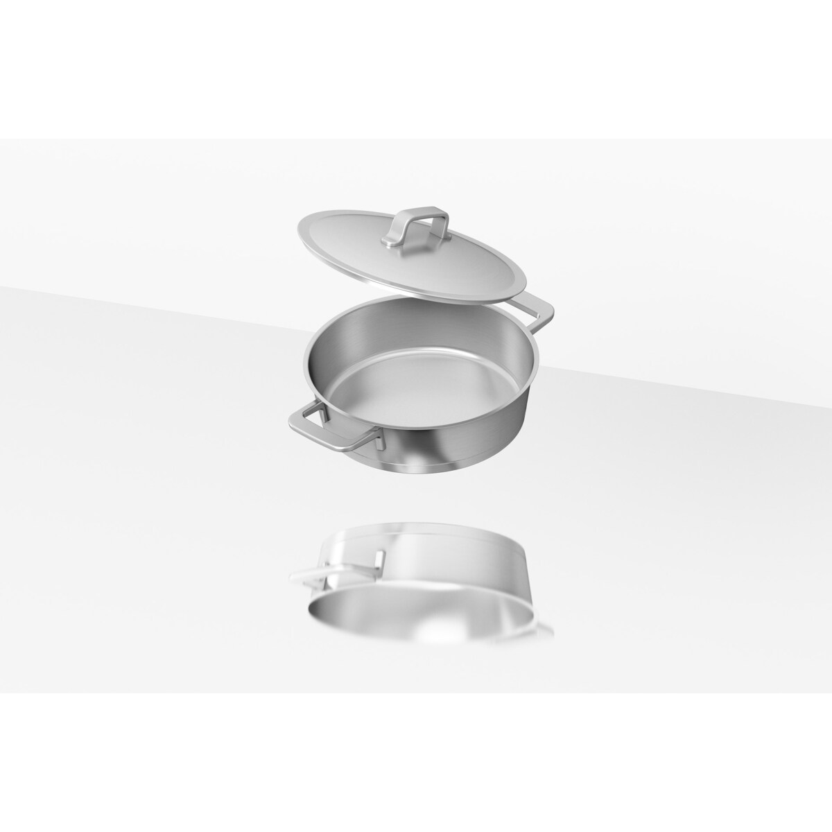 Zestaw garnków Meta ze stali nierdzewnej 10-elementów BergHOFF