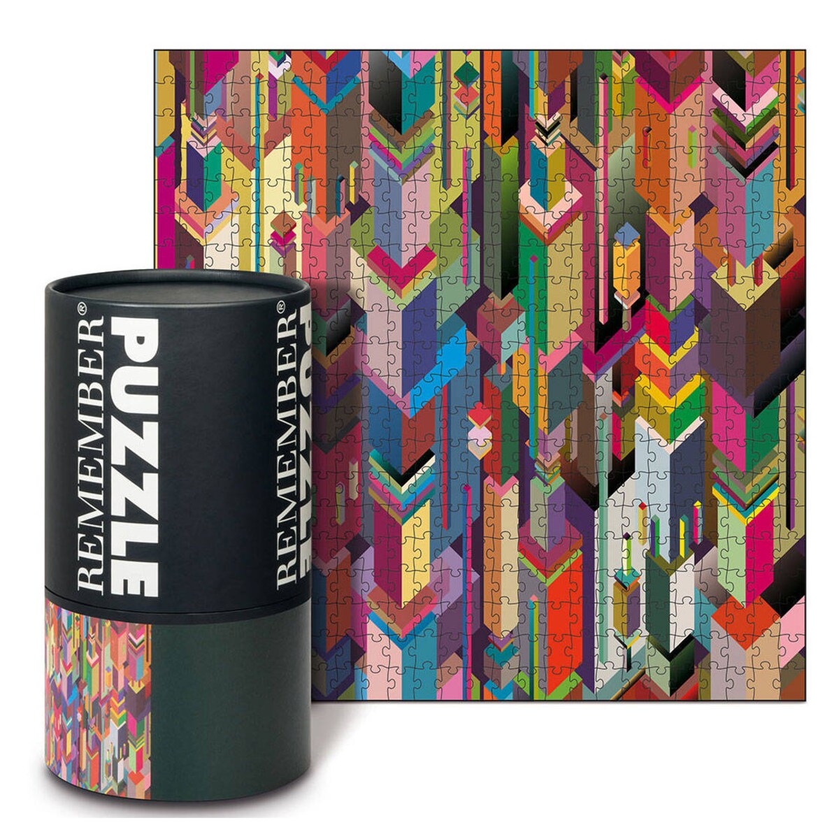 Puzzle do układania, 500 elementów, REMEMBER