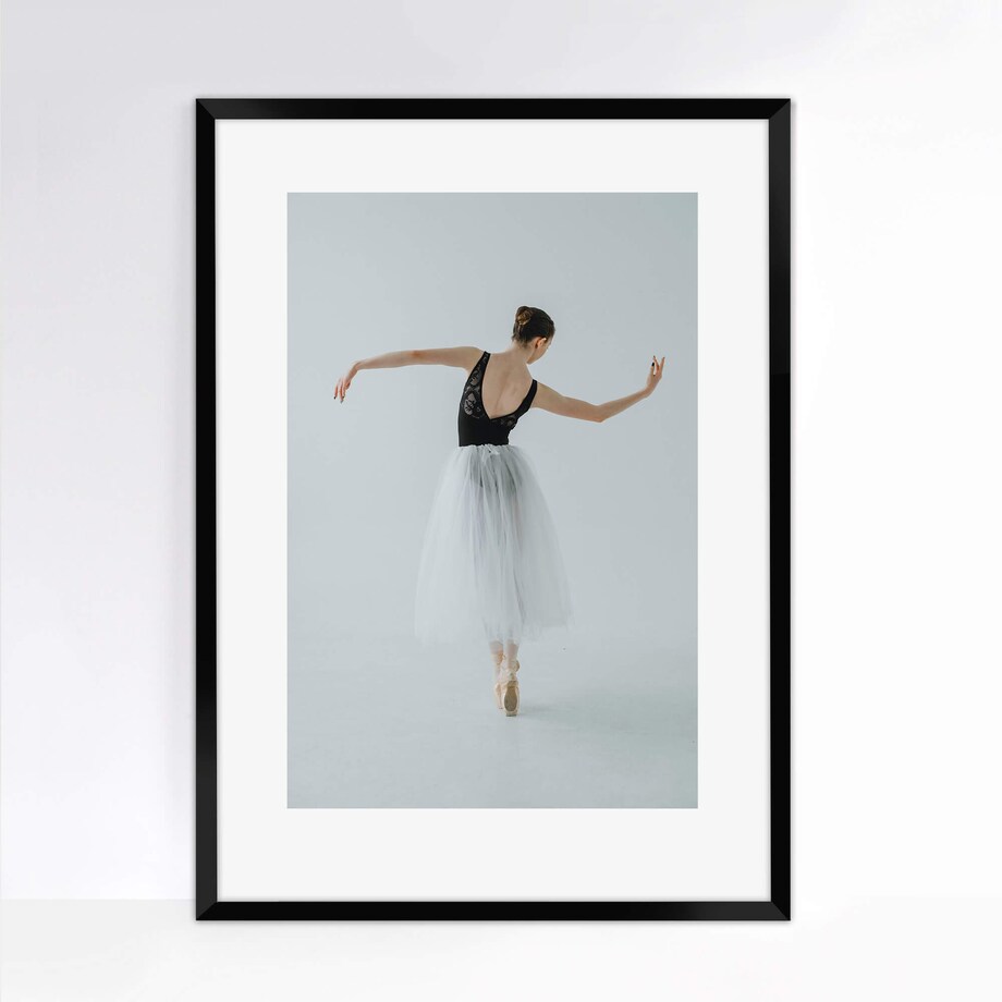 Ramka na zdjęcia 50x70 cm rama MDF czarna ramki do zdjęć plakatów 70x50 cm FRAMAI®