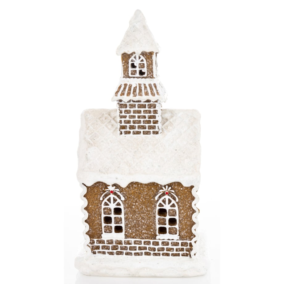 Dekoracja domek z piernika LED 22x11,5 cm TORRETTA