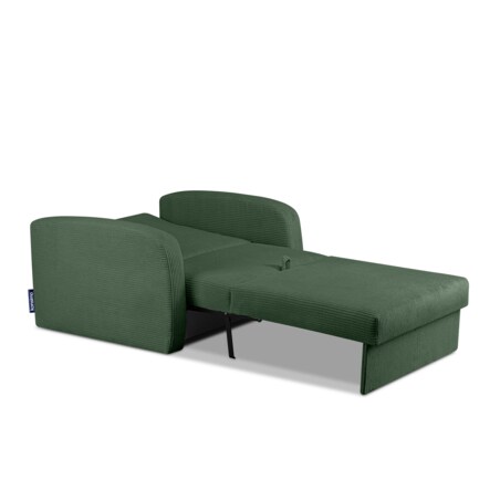 KONSIMO TILUCO Fotel rozkładany, kolor zielony