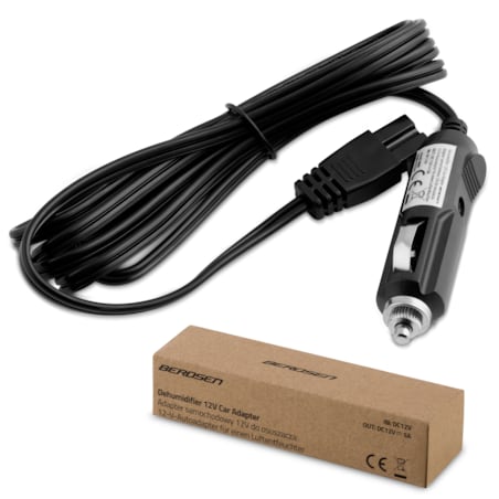 Zasilacz samochodowy 12v adapter do osuszacza powietrza Berdsen