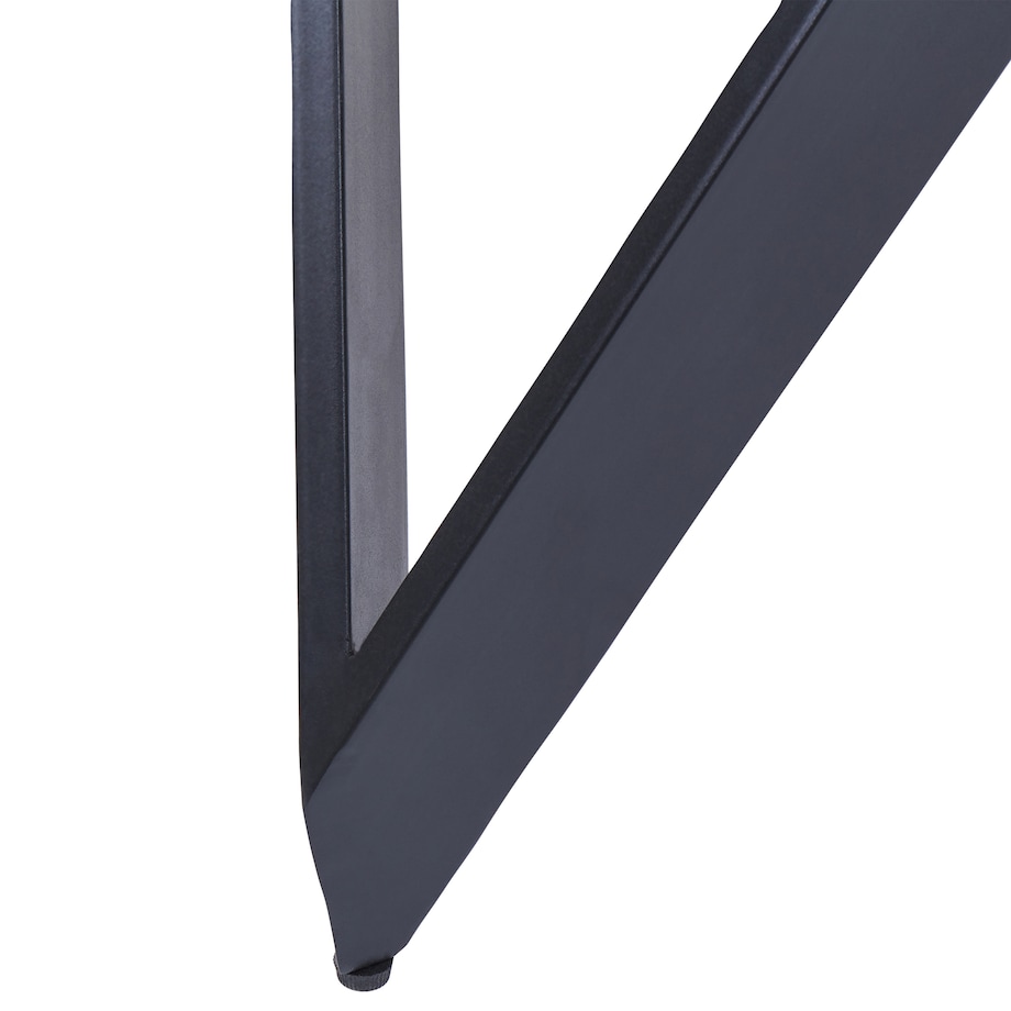 Stół do jadalni OXHILL Czarny 120 cm 120 cm