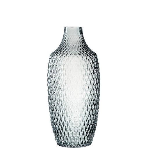Wazon szklany h 30cm szary POESIA - Leonardo