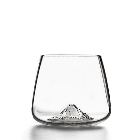 Zestaw 2 szklanek do whisky - Topographic - Fuji & Denali