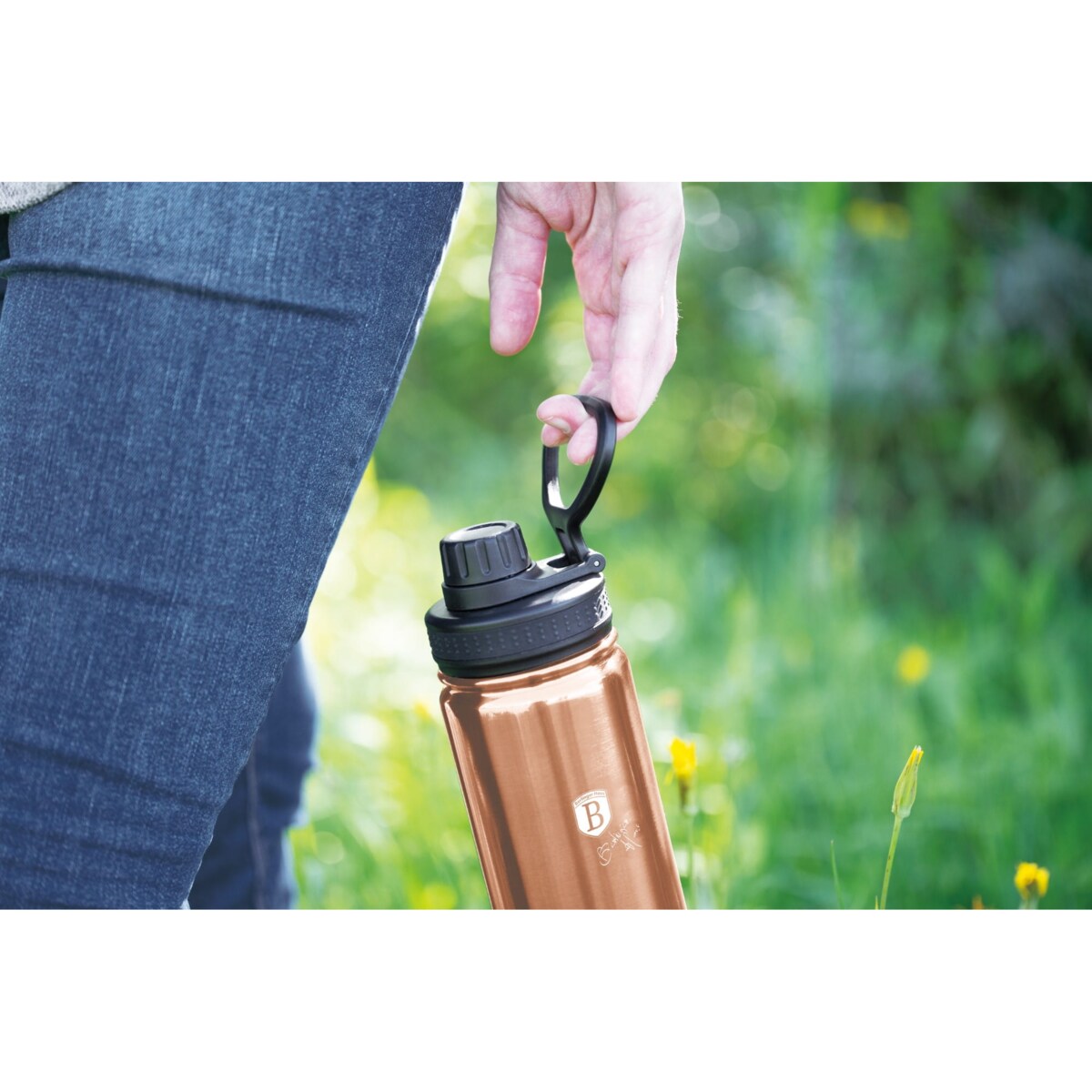 Sportowa butelka termiczna 720ml BERLINGER HAUS Rose Gold