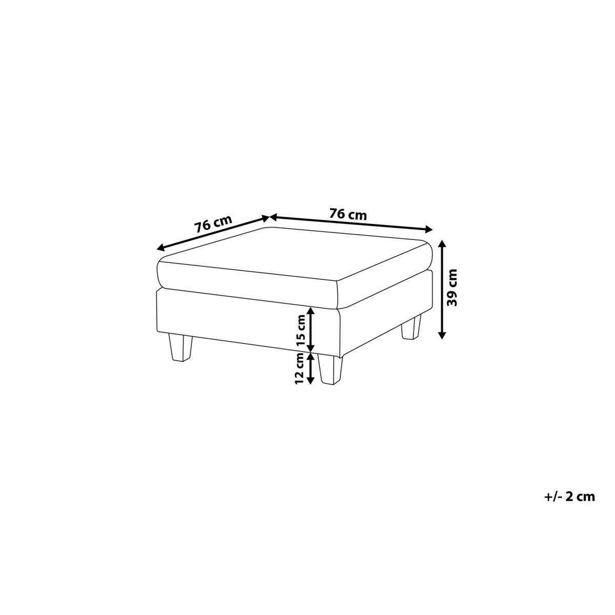 Otomana beżowa FEVIK