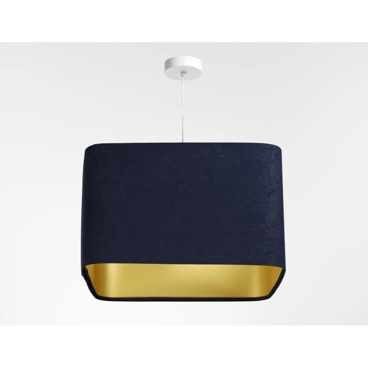 Lampa wisząca KWADRO SUE 40w20 granatowa/złota