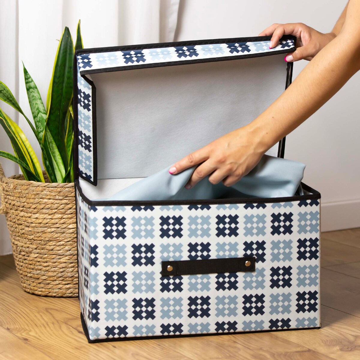 3X Organizer Do Szafy Na Ubrania Pudełko Pojemnik