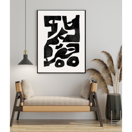 Poster Story, Plakat, Obraz - Abstrakcyjne Kształty, wymiary 50 x 70 cm