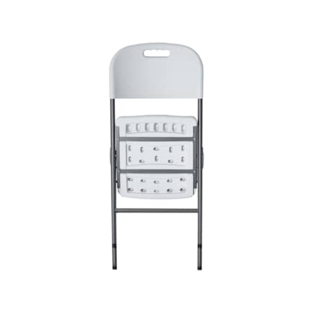 Zestaw ogrodowy dla 6 osób CUGNOLI Składane Biały