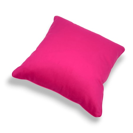 Różowa poduszka ozdobna 45x45 cm Darsi - fuksja