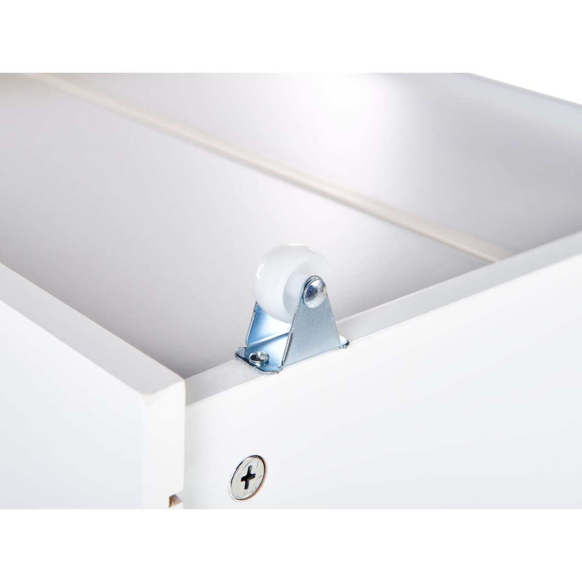 Szuflada do łóżka OLENDON Drewno Biały