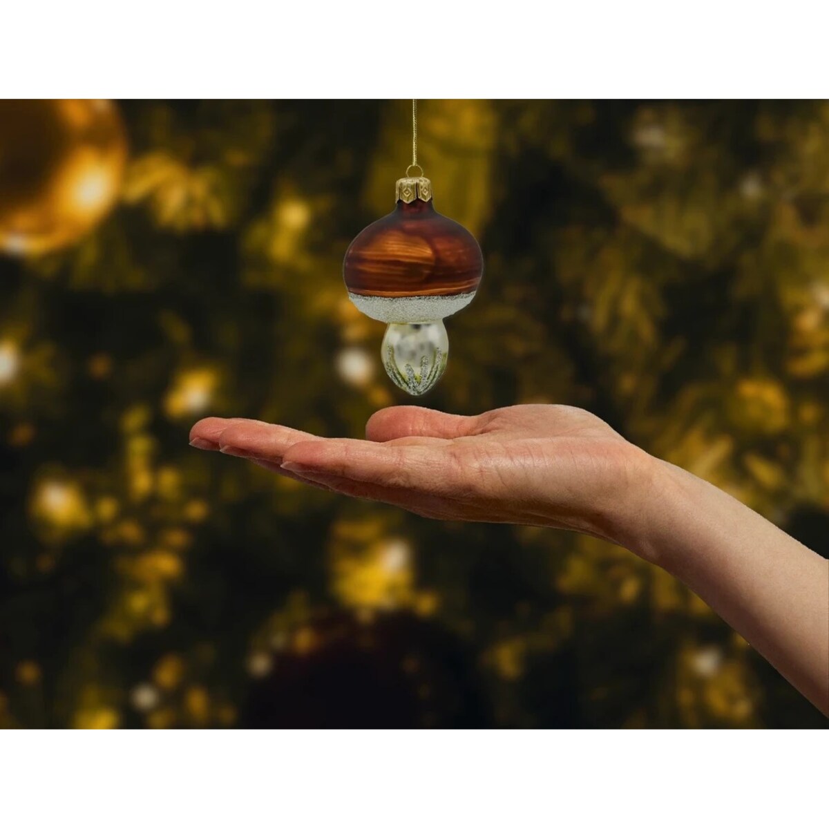 Bombka choinkowa: Grzybek brązowy