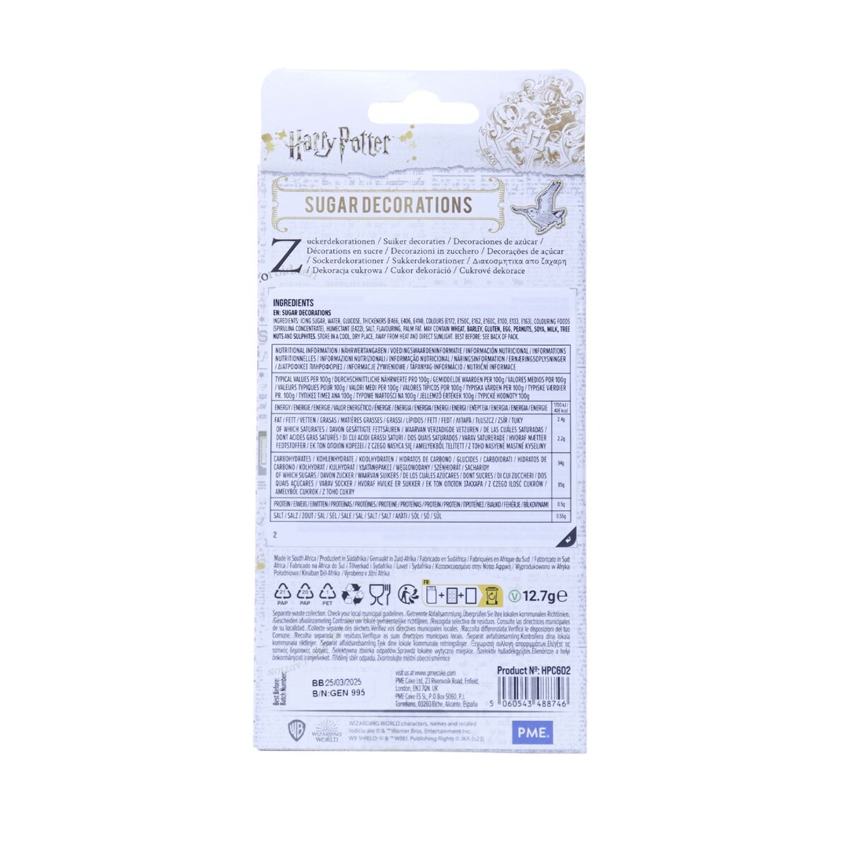 PME Jadalne toppery na babeczki z motywem Harry Potter